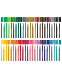 Connector Pen Colour Markers Assorted Tub of 50