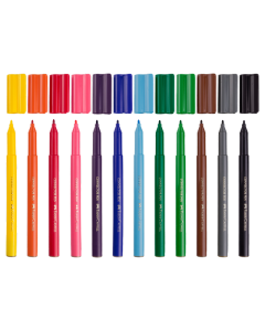 Connector Pen Colour Markers Assorted  Pack of 12
