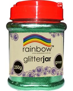 Glitter Jar - Green 250g