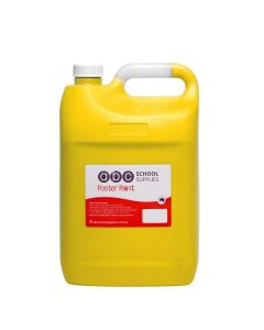 ABC  Poster Paint 5L Yellow  