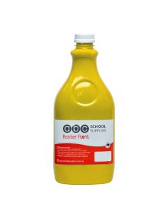 ABC  Poster Paint 2L Yellow  