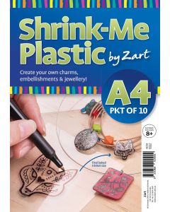 Shrink-Me Plastic A4 Pk10