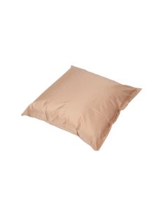 Indoor Jumbo Canvas Cushion Cover and Insert - Camel
