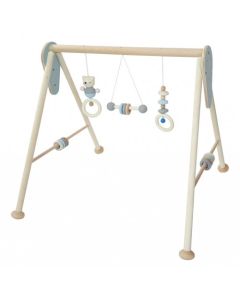 Baby Play Gym Natural Blue