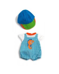 Baby Doll Jump Suit and Cap Clothing Set 32cm