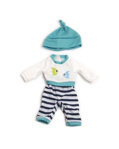 Baby Doll Turquoise Pyjamas 32 cm