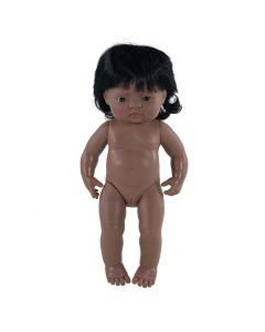 Anatomically Correct Doll Latin American Girl, 38cm