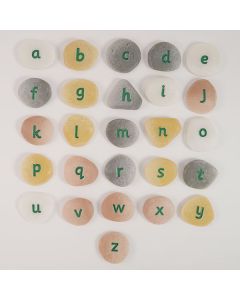 Alphabet Pebbles Lowercase Set of 26