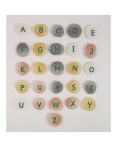 Alphabet Pebbles Uppercase Set of 26