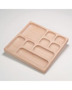 Natural Tinker Tray 9 sections