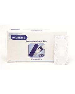 Band aid blue detectable Box of 100