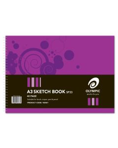 Sketch Book Spiral Olympic A3 40 Page