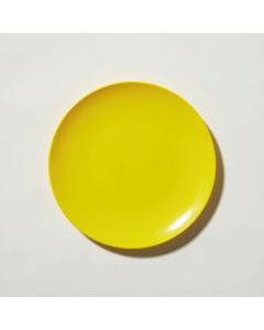Classic Plate Yellow Melamine 20cm