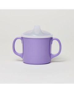 Melamine Non-Slide Sippy Cup with Lid Lavender