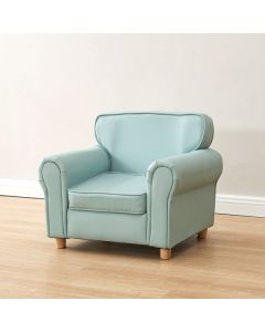 ALEXA Armrest Sofa Series Baby Blue 1 Seater