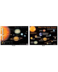 Wall Chart: The Solar System Double Sided