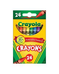 Crayola 24 Crayon Tuck Box