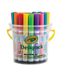 Crayola 32 Bright Washable Marker Deskpack  
