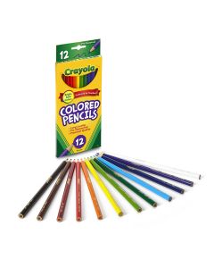 Crayola 12 Full Size coloured Pencils