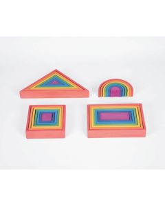 TickiT Rainbow Architect Complete Set Pack of 28