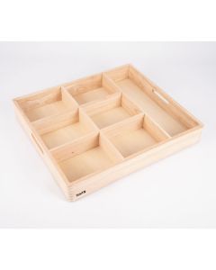 TickiT Wooden Sorting Tray 7 Way