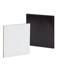 Canvas Board Magnetic Square 7.5cm Pk4