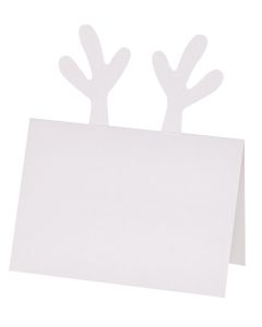 Card Reindeer Pop-Up 14.8cm x 10.5cm Pack of 10