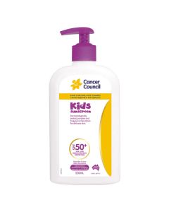 Cancer Council Sunscreen 500mL Kids PP SPF 50+  