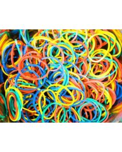 Rubber Bands Coloured #14 100gm