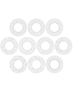 ColourMe Wreath Pack of 10