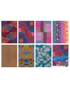 Pattern Paper Contemporary Australian Indigenous Pack of 40