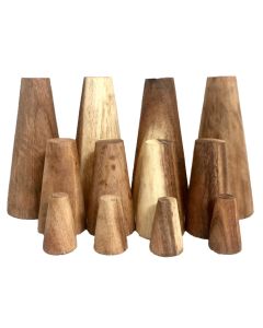 Stacking Cones Natural Set of 12