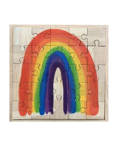 Bright Rainbow Puzzle 25pc