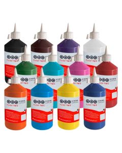 ABC  Poster Paint 500ml Set of 12