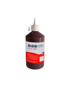 ABC  Poster Paint 500ml Brown