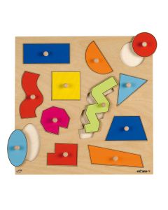 Inlay Board Puzzles - Geometric Shapes