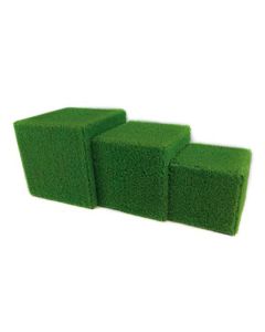 Grass Cubes Set of 3