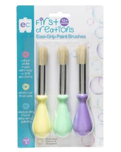 Easi-Grip Paint Brushes Set of 3