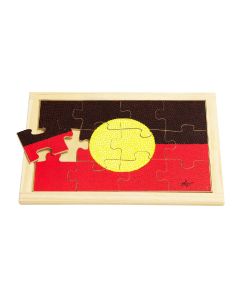 Aboriginal Flag Puzzle - 12 piece