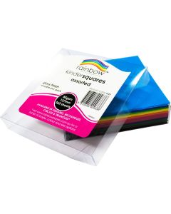 Glossy Paper Kinder Squares 127mm Pack of 360