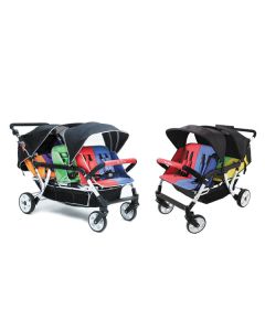 Familidoo Lidoo  4 & 6 Seat Stroller Multi Colour Bundle