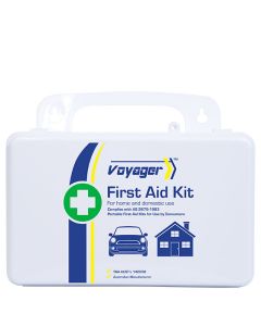 First Aid Kit Plastic Portable Waterproof 13x21x7.5cm Voyager