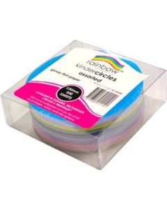 Glossy Paper Kinder Circles  120mm Pack of 500 