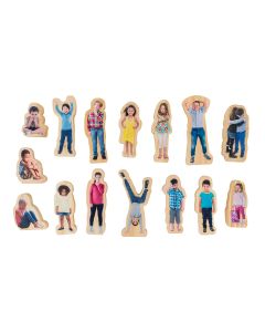 How Am I Feeling Today – Wooden People Set of 15