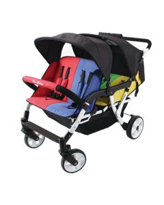 Lidoo City 4 Seater Stroller Multi Colour