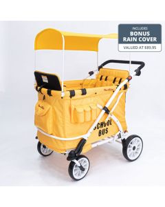 Familidoo Chariot Grand Wagon 4 Seat Yellow