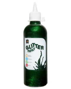Glitter Paint Green 500ml