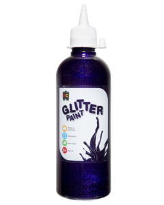 Glitter Paint Purple 500ml 