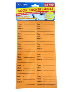 Book Sticker Labels k24