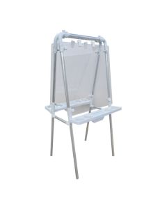 Double Aluminium Easel with 2 Clear Perspex Boards 60 x 60cm